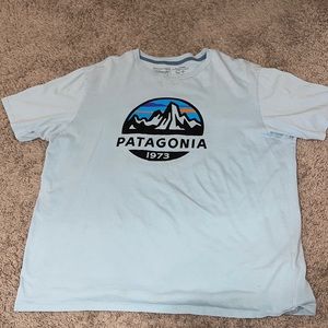 Light Blue Patagonia T-Shirt